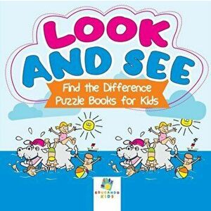 Look and See Find the Difference Puzzle Books for Kids, Paperback - Educando Kids imagine