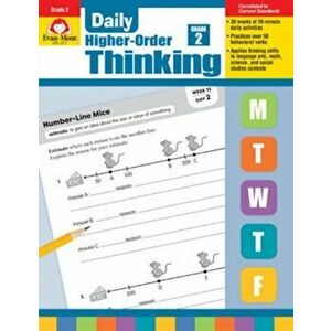 Daily Higher-Order Thinking, Grade 2, Paperback - Evan-Moor Educational Publishers imagine