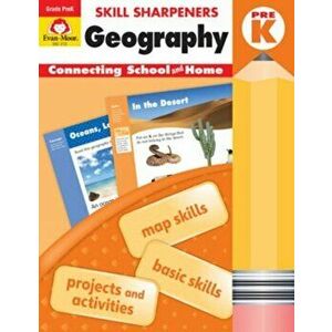 Skill Sharpeners Geography, Grade Prek, Paperback - Evan-Moor Educational Publishers imagine