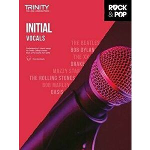 Trinity Rock & Pop 2018 Vocals: Initial, Paperback - Hal Leonard Corp imagine