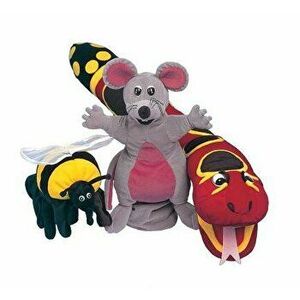 Jolly Phonics Puppets, Set of All 3 - Jolly Learning imagine