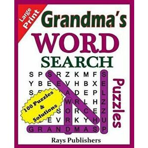 Grandma's Word Search Puzzles, Paperback - Rays Publishers imagine