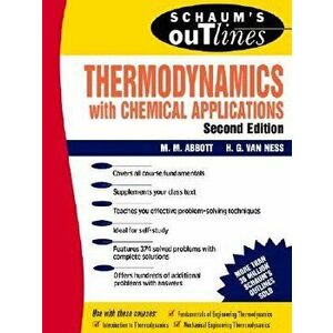 Schaum's Outline of Thermodynamics with Chemical Applications, Paperback - Michael Abbott imagine
