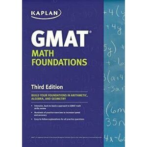 Kaplan GMAT Math Foundations, Paperback - Kaplan imagine