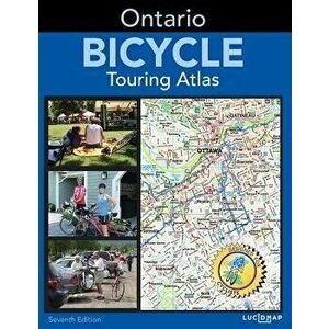 Ontario Bicycle Touring Atlas, Paperback - Lucidmap Inc imagine