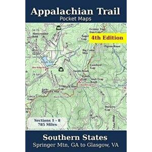 Appalachian Trail Pocket Maps - Southern States, Paperback - K. Scott Parks imagine