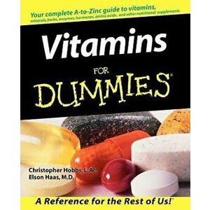 Vitamins For Dummies, Paperback - Hobbs imagine