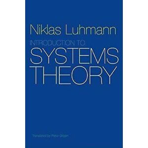 Introduction to Systems Theory - Niklas Luhmann imagine