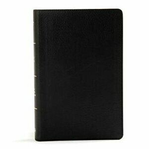 KJV Large Print Personal Size Reference Bible, Black Leathertouch - Holman Bible Staff imagine