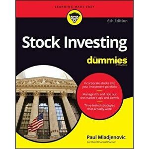 Stock Investing for Dummies, Paperback - Paul Mladjenovic imagine