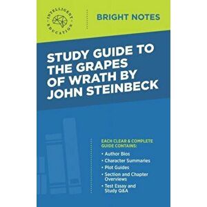 Study Guide to The Grapes of Wrath by John Steinbeck, Paperback - Intelligent Education imagine