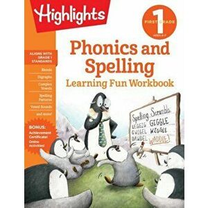 First Grade Phonics and Spelling, Paperback - Highlights Learning imagine