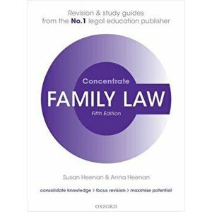 Family Law Concentrate. Law Revision and Study Guide, Paperback - Anna Heenan imagine