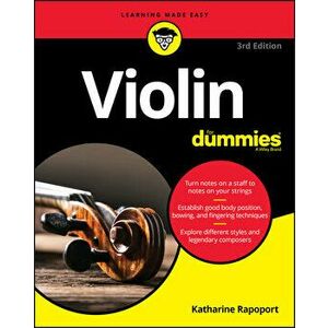 Violin for Dummies: BookOnline Video and Audio Instruction, Paperback - Katharine Rapoport imagine