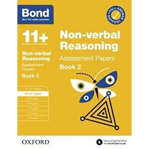 Bond 11+ Non-verbal Reasoning Assessment Papers 10-11 Years Book 2, Paperback - *** imagine