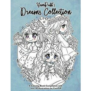 YamPuff's Dreams Collection: A Coloring Book Compilation with Over 90 Illustrations by YamPuff, Paperback - Yasmeen H. Eldahan imagine