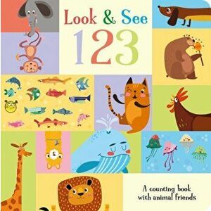 Look & See 123, Board book - Amber Lily imagine