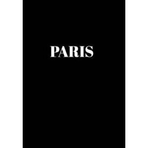 Paris: Hardcover Black Decorative Book for Decorating Shelves, Coffee Tables, Home Decor, Stylish World Fashion Cities Design - *** imagine