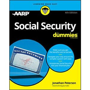 Social Security for Dummies, Paperback - Jonathan Peterson imagine