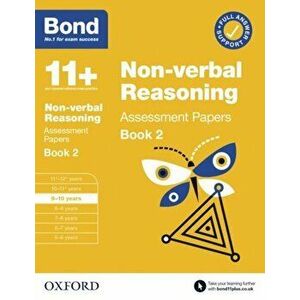 Bond 11+ Non-verbal Reasoning Assessment Papers 9-10 Years Book 2, Paperback - *** imagine