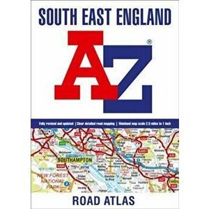 South East England A-Z Road Atlas, Paperback - *** imagine