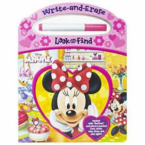 Disney Minnie Mouse - Write-And-Erase Look and Find [With Marker], Board book - *** imagine
