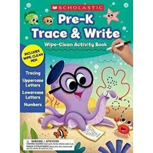 Pre-K Trace & Write Wipe-Clean Activity Book, Paperback - *** imagine