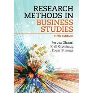 Research Methods in Business Studies, Paperback - Roger Strange imagine