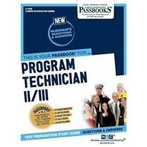 Program Technician II/III, Paperback - National Learning Corporation imagine