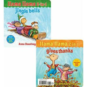 Llama Llama 2-In-1: Gives Thanks/Jingle Bells, Board book - Anna Dewdney imagine