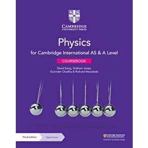 Cambridge International as & a Level Physics Coursebook with Digital Access (2 Years), Paperback - David Sang imagine
