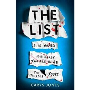 List. 'A terrifyingly twisted and devious story; a sadistic game of cat and mouse', Paperback - Carys Jones imagine