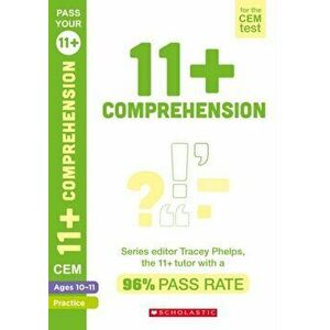 11+ English Comprehension Practice and Assessment for the CEM Test Ages 10-11, Paperback - Tracey Phelps imagine
