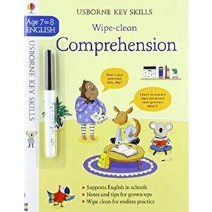 Wipe-Clean Comprehension 7-8, Paperback - Caroline Young imagine