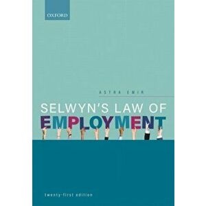 Selwyn's Law of Employment, Paperback - Astra Emir imagine