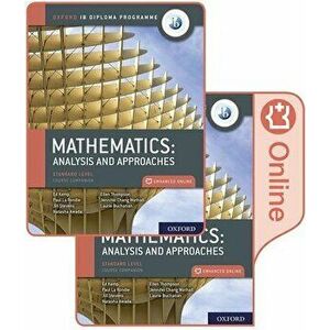 Oxford Ib Diploma Programme Ib Mathematics: Analysis and Approaches, Standard Level, Print and Enhanced Online Course Book Pack [With Access Code] - P imagine