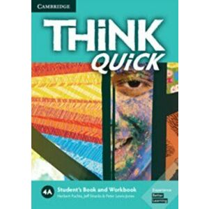 Think 4A Student's Book and Workbook Quick A, Paperback - Peter Lewis-Jones imagine