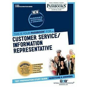 Customer Service/Information Representative, Paperback - *** imagine