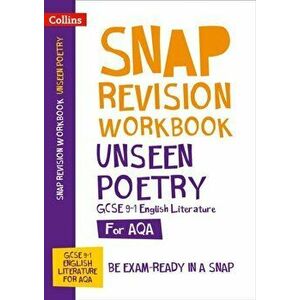 AQA Unseen Poetry Anthology Workbook. For the 2020 Autumn & 2021 Summer Exams, Paperback - *** imagine