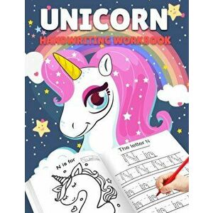 Letter Tracing Books for Kids Ages 3-5: Unicorn Handwriting Practice, Letter Tracing Book for Preschoolers, Handwriting Workbook for Pre K, Kindergart imagine