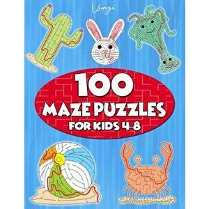 100 Maze Puzzles for Kids 4-8: Maze Activity Book for Kids. Great for Developing Problem Solving Skills, Spatial Awareness, and Critical Thinking Ski, imagine