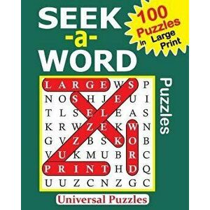 SEEK -a- WORD Puzzles, Paperback - Universal Puzzles imagine