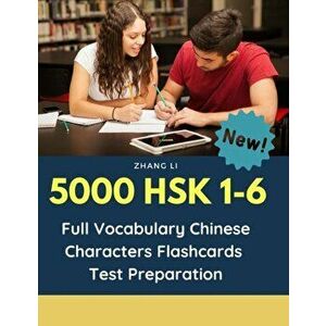 5000 HSK 1-6 Full Vocabulary Chinese Characters Flashcards Test Preparation: Practice Mandarin Chinese dictionary guide books complete words reader st imagine