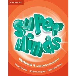 Super Minds Level 4 Workbook with Online Resources, Paperback - Herbert Puchta imagine