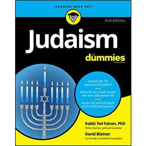Judaism for Dummies, Paperback - Ted Falcon imagine