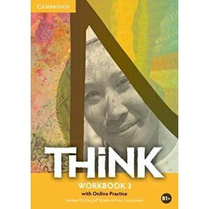 Think Level 3 Workbook with Online Practice, Paperback - Herbert Puchta imagine