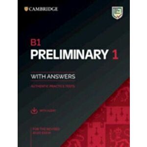B1 Preliminary 1 for the Revised 2020 Exam Student's Book with Answers with Audio with Resource Bank: Authentic Practice Tests, Paperback - Cambridge imagine