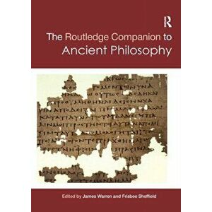 Routledge Companion to Ancient Philosophy, Paperback - *** imagine