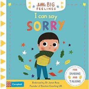 I Can Say Sorry, Board book - Campbell Books imagine