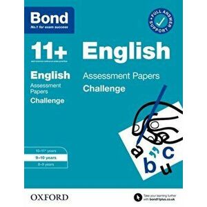 Bond 11+: Bond 11+ English Challenge Assessment Papers 9-10 years, Paperback - Bond 11+ imagine